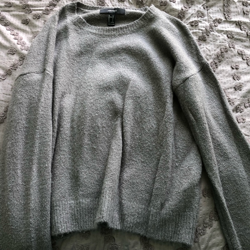 Forever 21 Gray Sweater